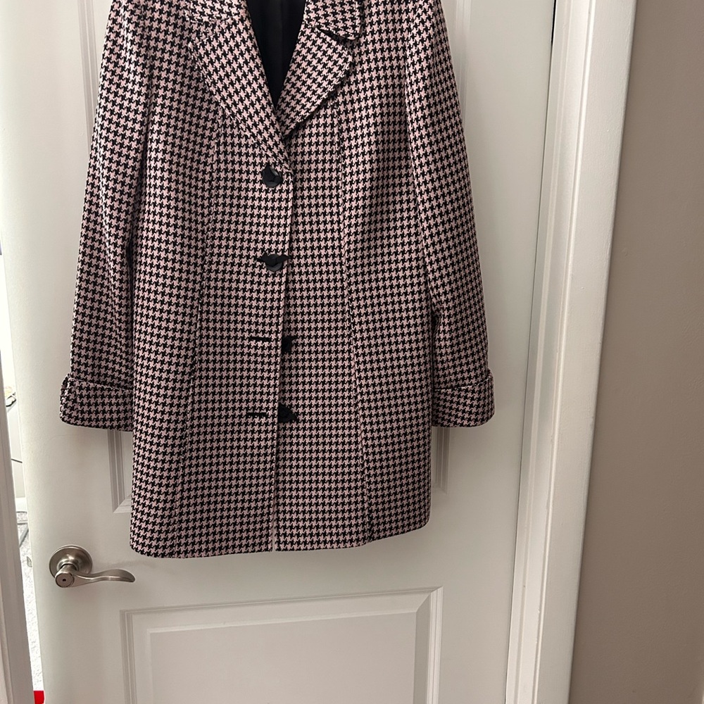 Houndstooth Women's Coat